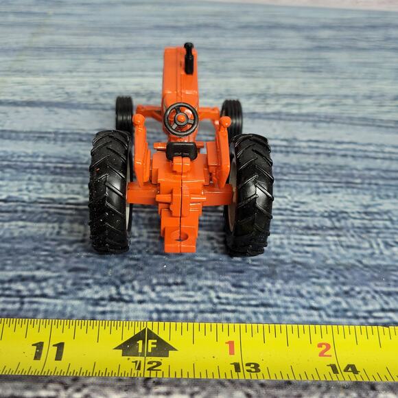 Vintage 1989 Ertl 1/43 scale Allis-Chalmers D-19 w/frontend tractor orange/white - Picture 7 of 10